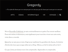 Tablet Screenshot of gregordy.com